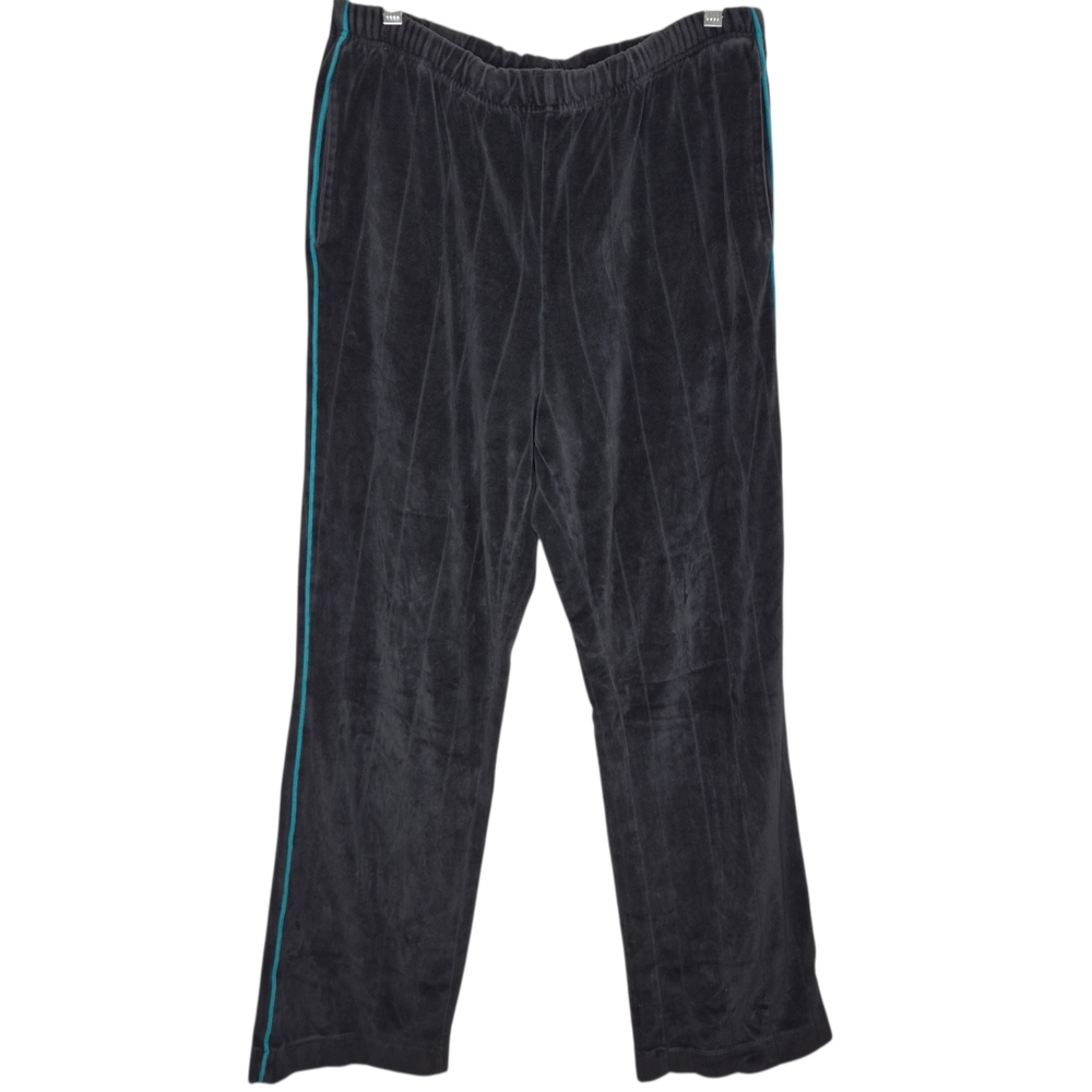 Vintage 90s Christian Dior Le Connaisseur Velour Track Pants L
